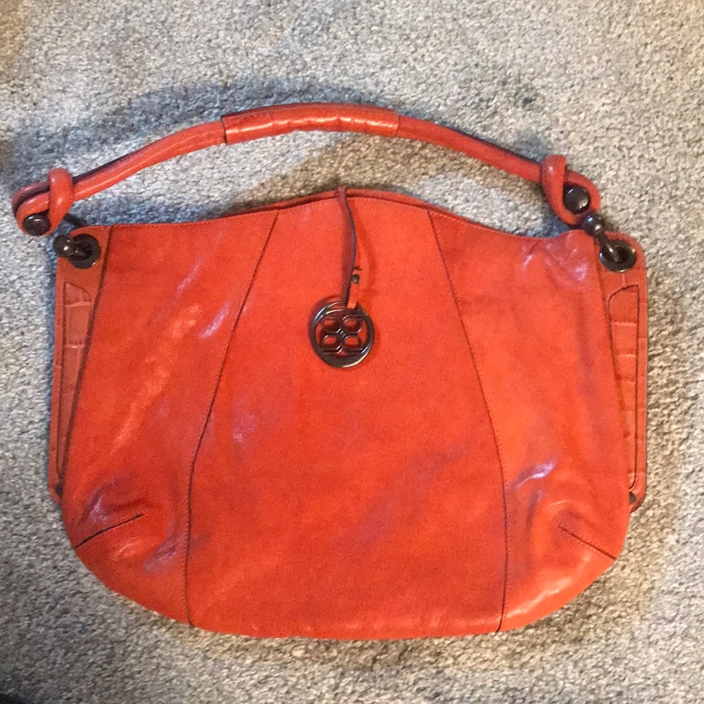 BCBG never used leather bag